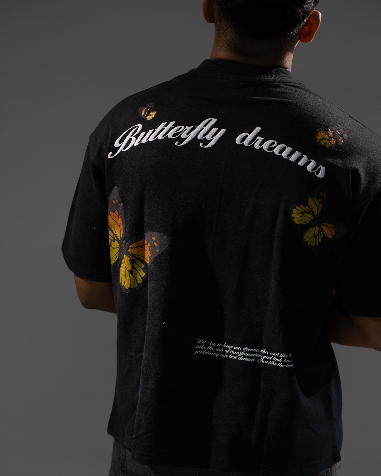 BUTTERFLY DREAMS (VINTAGE WASHED T SHIRTS )